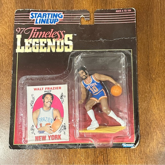 New York Knicks NBA 1997 Walt Frazier Timeless Legends SLU Figure - Picture 1 of 4